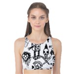 Scene Kid Sketches Tank Bikini Top