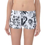 Scene Kid Sketches Reversible Boyleg Bikini Bottoms