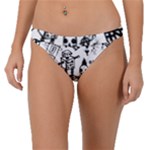 Scene Kid Sketches Band Bikini Bottom