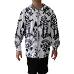 Scene Kid Sketches Kids  Hooded Windbreaker