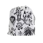 Scene Kid Sketches Drawstring Pouch (XL)