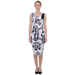 Sleeveless Pencil Dress 