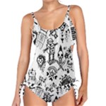 Scene Kid Sketches Tankini Set