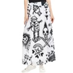 Scene Kid Sketches Maxi Chiffon Skirt