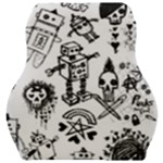 Scene Kid Sketches Car Seat Velour Cushion 