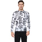 Scene Kid Sketches Men s Long Sleeve Rash Guard