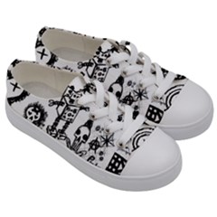 Kids  Low Top Canvas Sneakers 