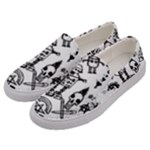 Scene Kid Sketches Men s Canvas Slip Ons