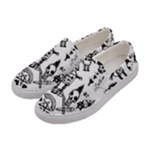 Scene Kid Sketches Women s Canvas Slip Ons