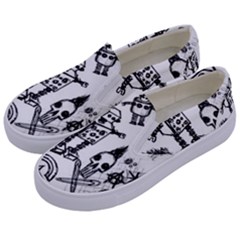 Kids  Canvas Slip Ons 