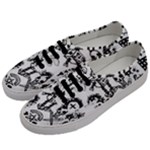 Scene Kid Sketches Men s Classic Low Top Sneakers