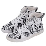 Scene Kid Sketches Men s Hi-Top Skate Sneakers