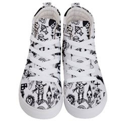 Kids  Hi-Top Skate Sneakers 