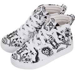 Kids  Hi-Top Skate Sneakers 