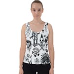 Scene Kid Sketches Velvet Tank Top