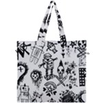 Scene Kid Sketches Canvas Travel Bag