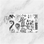 Scene Kid Sketches Canvas Cosmetic Bag (Small)