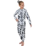 Scene Kid Sketches Kids  Long Sleeve Set 