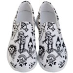 Scene Kid Sketches Men s Lightweight Slip Ons