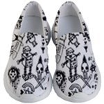 Scene Kid Sketches Kids Lightweight Slip Ons