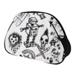 Scene Kid Sketches Full Print Accessory Pouch (Small)