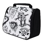 Scene Kid Sketches Full Print Travel Pouch (Small)