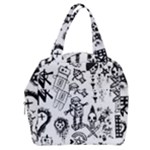 Scene Kid Sketches Boxy Hand Bag