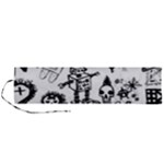 Scene Kid Sketches Roll Up Canvas Pencil Holder (L)