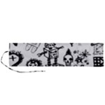 Scene Kid Sketches Roll Up Canvas Pencil Holder (L)