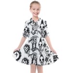 Scene Kid Sketches Kids  All Frills Chiffon Dress