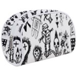 Scene Kid Sketches Make Up Case (Medium)
