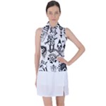 Scene Kid Sketches Women s Sleeveless Polo Tee