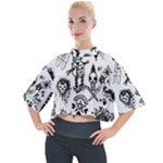 Scene Kid Sketches Mock Neck Tee