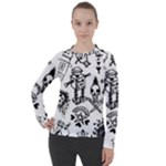 Scene Kid Sketches Women s Pique Long Sleeve Tee