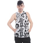 Scene Kid Sketches Men s Sleeveless Hoodie