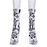 Scene Kid Sketches Men s Crew Socks