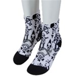 Scene Kid Sketches Men s Low Cut Socks