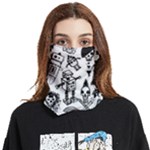 Scene Kid Sketches Face Covering Bandana (Two Sides)
