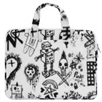 Scene Kid Sketches MacBook Pro Double Pocket Laptop Bag (Large)