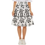 Scene Kid Sketches Classic Short Skirt