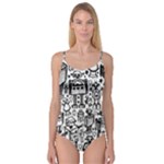 Robot Crowd Camisole Leotard 