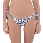 Robot Crowd Reversible Bikini Bottom