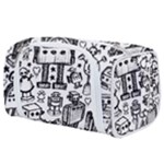 Robot Crowd Toiletries Pouch