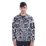 Robot Crowd Men s Windbreaker