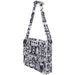 Robot Crowd Cross Body Office Bag