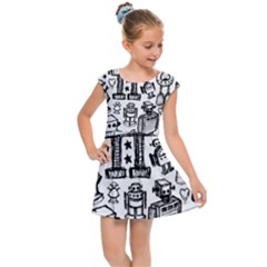Kids  Cap Sleeve Dress 