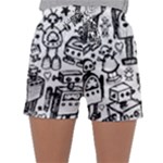 Robot Crowd Sleepwear Shorts