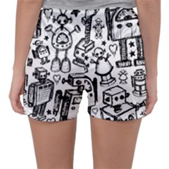 Women s Satin Sleepwear Shorts 