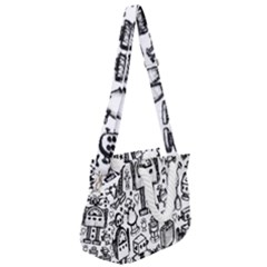 Rope Handles Shoulder Strap Bag 
