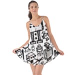 Robot Crowd Love the Sun Cover Up
